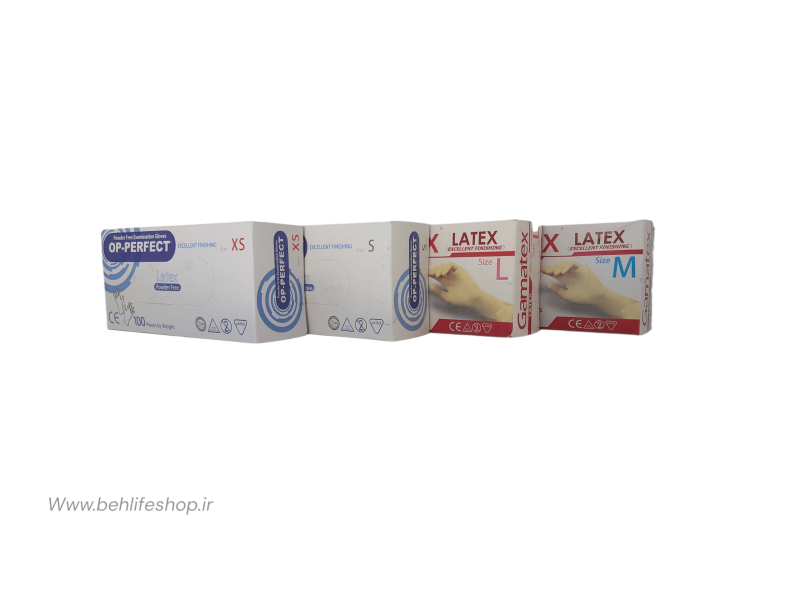 دستکش معاینه لاتکس
