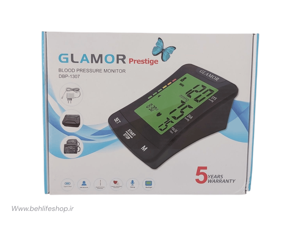 فشارسنج بازویی گلامور مدل DBP-1307